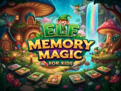 Jeu Magie de la mémoire des elfes pour les enfants en ligne