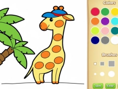 Jeu Livre de coloriage animal facile pour les enfants en ligne