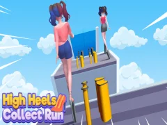 Jeu Les talons hauts collectent la course en ligne