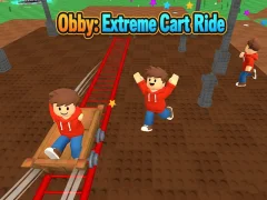 Jeu Obby : balade en charrette extrême en ligne