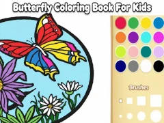 Jeu Livre de coloriage de papillons pour les enfants en ligne Jeu Livre de coloriage de papillons pour les enfants en ligne