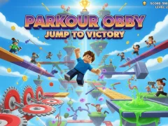 Jeu Parkour Obby saute vers la victoire en ligne