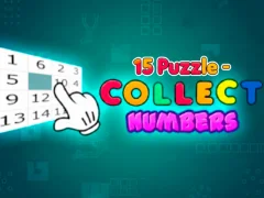Jeu 15 Puzzle — Collecter des numéros en ligne
