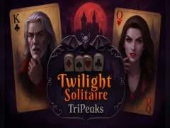 Jeu Twilight Solitaire TriPeaks en ligne