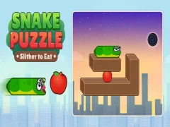 Jeu Puzzle Serpent : Glissez pour manger en ligne