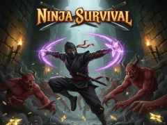 Jeu Survie des ninjas en ligne