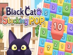 Jeu POP Empilable Chat Noir en ligne