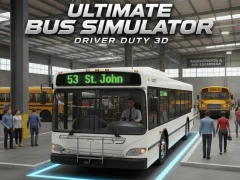 Jeu Pilote de simulateur de bus ultime Duty 3D en ligne