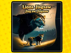 Jeu Puzzle Lions en ligne