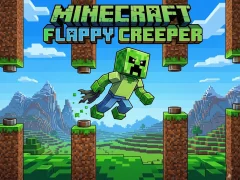 Jeu Minecraft Flappy Creeper en ligne