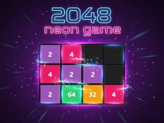 Jeu Jeu néon 2048 en ligne
