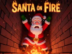 Jeu Père Noël en feu en ligne