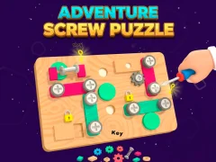 Jeu Puzzle à vis d'aventure en ligne