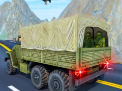 Jeu Conduite de camions de véhicules de l'armée de transport en ligne Jeu Conduite de camions de véhicules de l'armée de transport en ligne