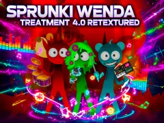 Jeu Traitement Sprunki Wenda 4 Retexturé en ligne