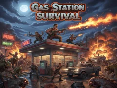 Jeu Survie d'une station-service en ligne