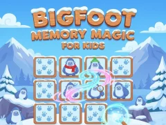 Jeu Magie de la mémoire Bigfoot pour les enfants en ligne