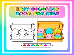 Jeu Livre de coloriage facile pour les enfants en ligne