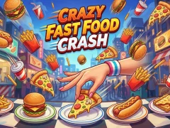 Jeu Crash fou de restauration rapide en ligne