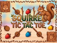 Jeu Tic Tac Toe Écureuil en ligne