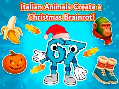 Jeu Les animaux italiens créent un Brainrot de Noël ! en ligne