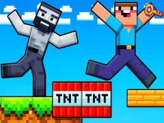 Jeu Noob : astuces de parkour en ligne Jeu Noob : astuces de parkour en ligne