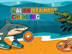 Jeu Coloriage italien de cerveau en ligne