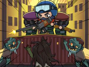 Jeu Défense inactive des zombies en ligne