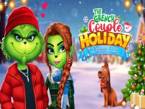 Jeu The Grench Couple Holiday Dress Up en ligne