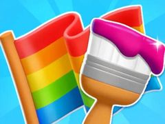 Jeu Peintres de Drapeaux en ligne