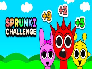 Jeu SPRUNKI Challenge en ligne