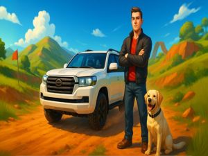 Jeu Terrain de conducteur de Cruiser Land Cruiser en ligne