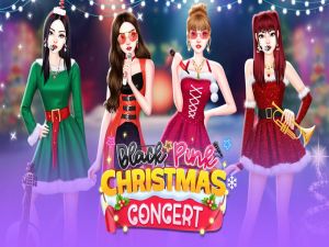 Jeu Concert de Noël rose noir en ligne