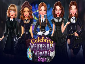 Jeu Style de célébrité mercredi addams en ligne