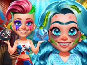 Jeu Des nerds aux beautés en ligne
