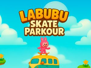 Jeu Parkour Labubu Skate en ligne
