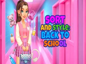Jeu Trier et style: retour à l'école en ligne