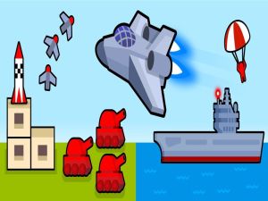 Jeu Avion de bombardier: grève aérienne 2d en ligne