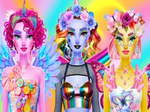 Jeu Maquillage éblouissant de divas en ligne