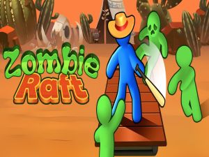 Jeu Radeau zombie en ligne