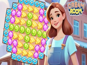 Jeu Match-3: Room de rêve en ligne