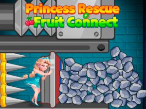 Jeu Princess Rescue Fruit Connect en ligne