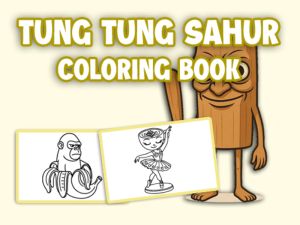 Jeu Tung Tung Sahur Coloring Book en ligne