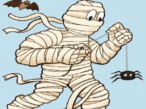 Jeu Livre de coloriage de momie en ligne