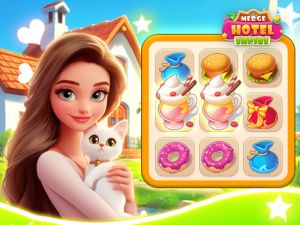 Jeu Fusionner l'empire de l'hôtel en ligne