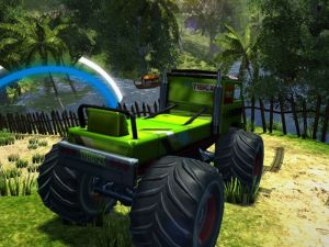 Jeu Simulateur de tout-terrain réaliste du camion de monstre en ligne