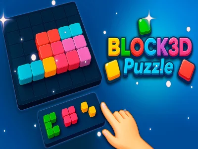 Jeu Bloc Puzzle 3D en ligne