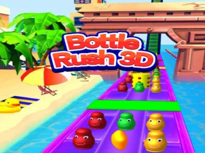 Jeu Bouteille Rush 3D en ligne