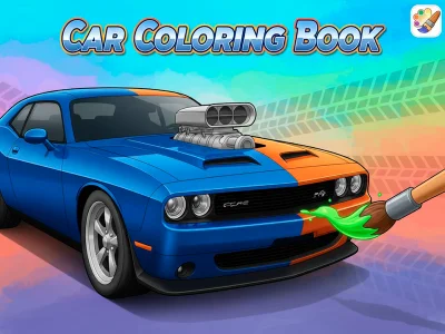 Jeu Livre de coloriage de voiture en ligne