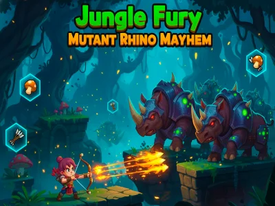 Jeu Jungle Fury Mutant Rhino Mayhem en ligne